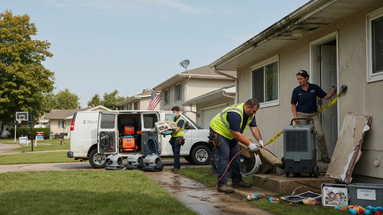 Water Damage Restoration in Castana, IA near me